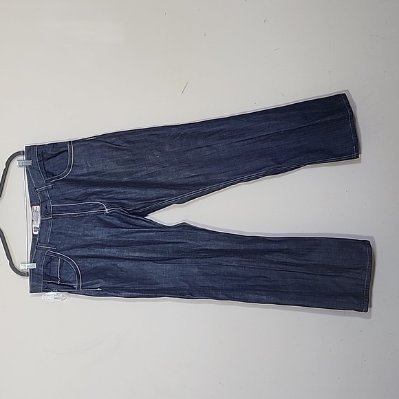 Artful Dodger Men's Blue Jeans Embroidered Back Pockets 38×34 - Picture 1 of 9